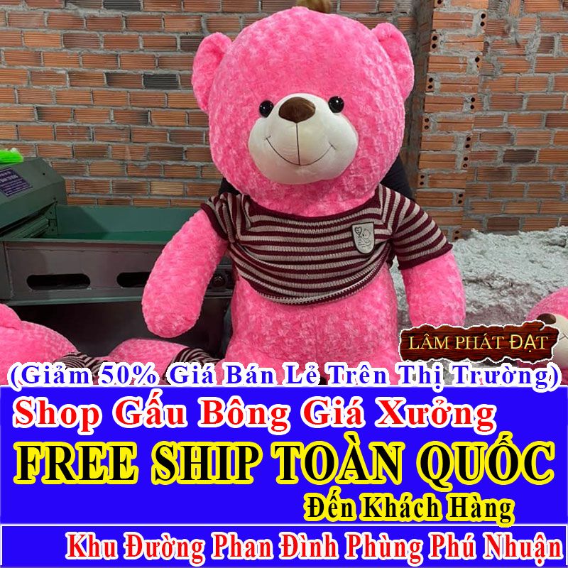 Shop Gấu Bông Giảm Giá 50% FREESHIP Toàn Quốc Đến Đường Phan Đình Phùng Phú Nhuận