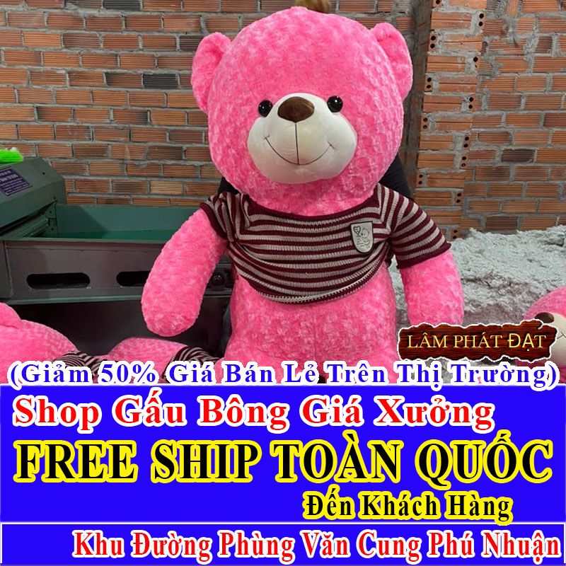 Shop Gấu Bông Giảm Giá 50% FREESHIP Toàn Quốc Đến Đường Phùng Văn Cung Phú Nhuận