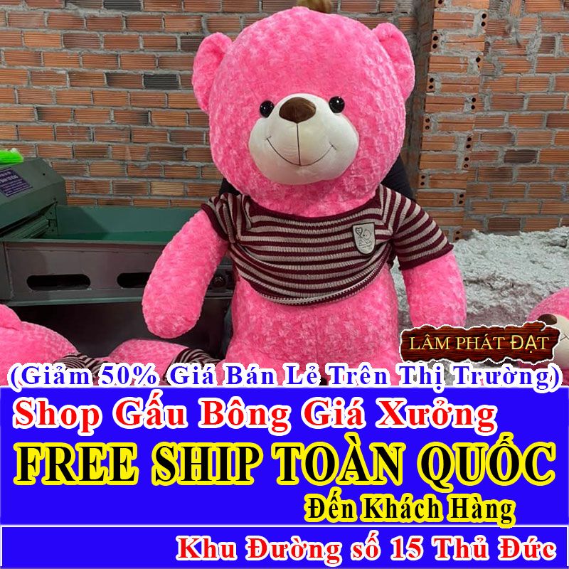 Shop Gấu Bông FreeShip Toàn Quốc Đến Đường số 15 Thủ Đức