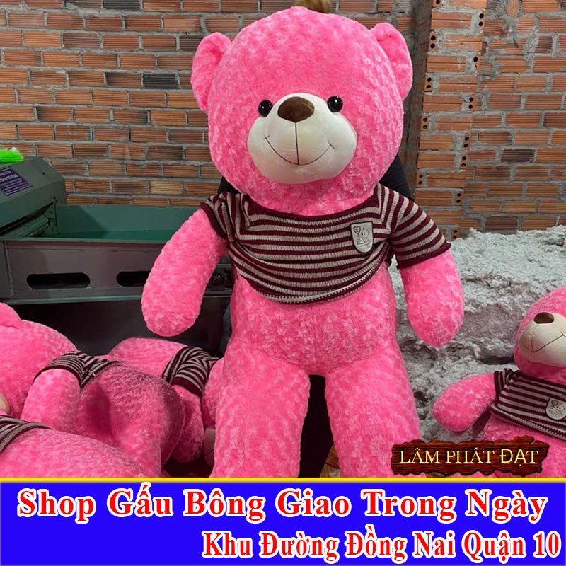 Shop Gấu Bông Giao Trong Ngày Khu Đường Đồng Nai Q10