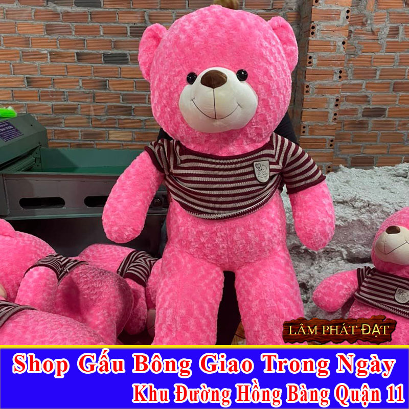 Shop Gấu Bông Giao Trong Ngày Khu Đường Hồng Bàng Q11