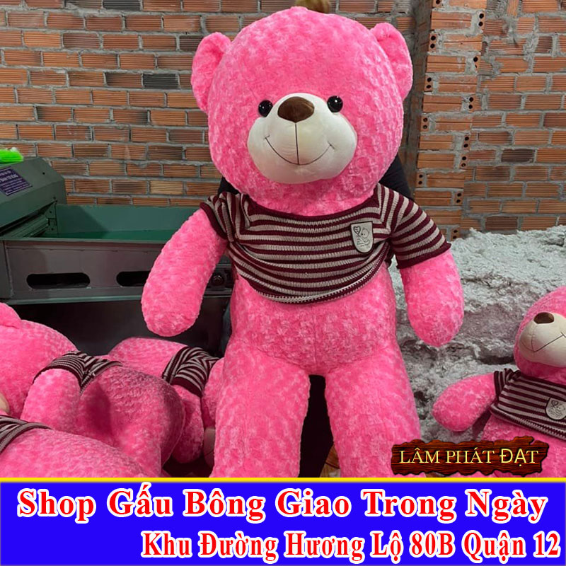 Shop Gấu Bông Giao Trong Ngày Khu Đường Hương Lộ 80B Q12
