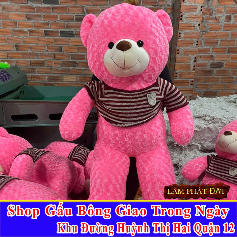 Shop Gấu Bông Giao Trong Ngày Khu Đường Huỳnh Thị Hai Q12