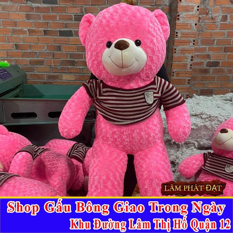 Shop Gấu Bông Giao Trong Ngày Khu Đường Lâm Thị Hố Q12
