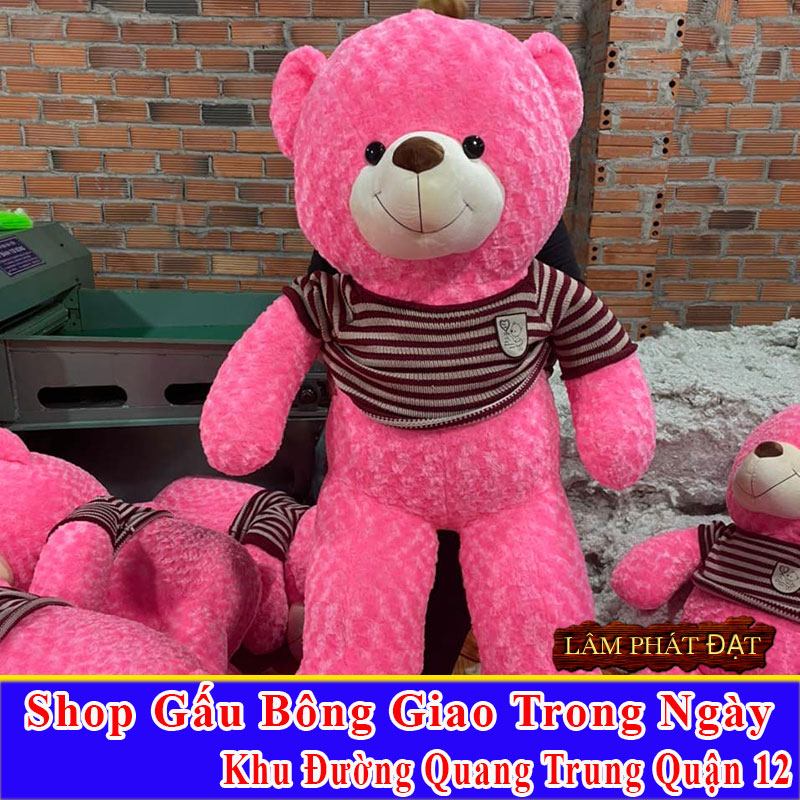 Shop Gấu Bông Giao Trong Ngày Khu Đường Quang Trung Q12