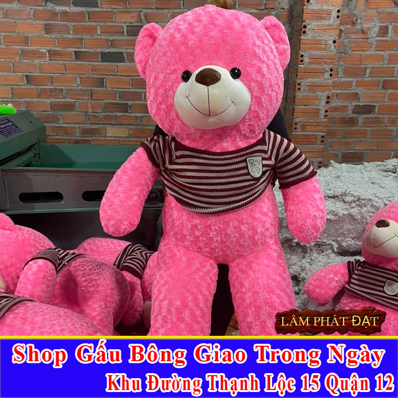 Shop Gấu Bông Giao Trong Ngày Khu Đường Thạnh Lộc 15 Q12