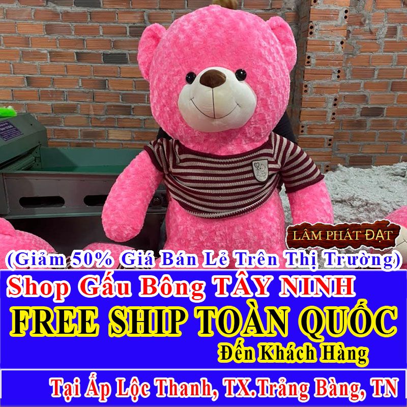Shop Gấu Bông Online FreeShip Toàn Quốc Đến Ấp Lộc Thanh Lộc Hưng
