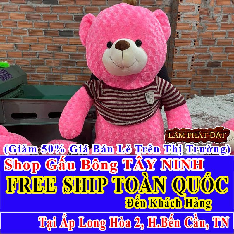 Shop Gấu Bông Giảm Giá 50% FREESHIP Giao Trong Ngày Khu Ấp Long Hòa 2