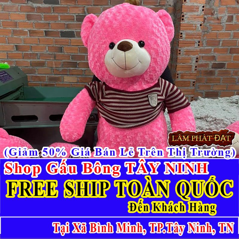 Shop Gấu Bông Giảm Giá 50% FREESHIP Giao Trong Ngày Khu Xã Bình Minh