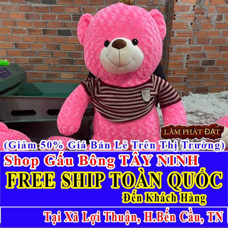 Shop Gấu Bông Giảm Giá 50% FREESHIP Giao Trong Ngày Khu Xã Lợi Thuận