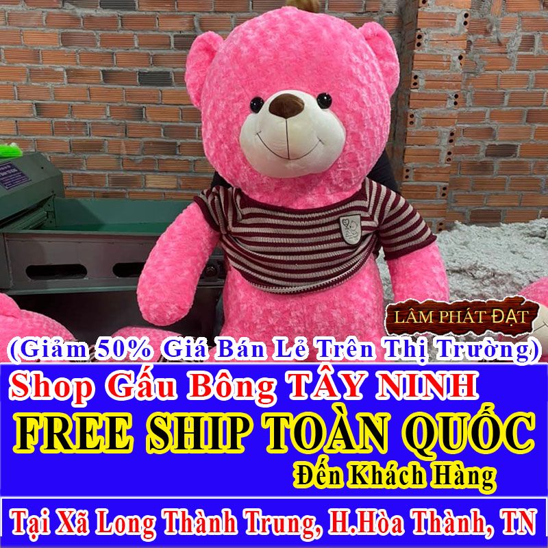 Shop Gấu Bông Giảm Giá 50% FREESHIP Giao Trong Ngày Khu Xã Long Thành Trung