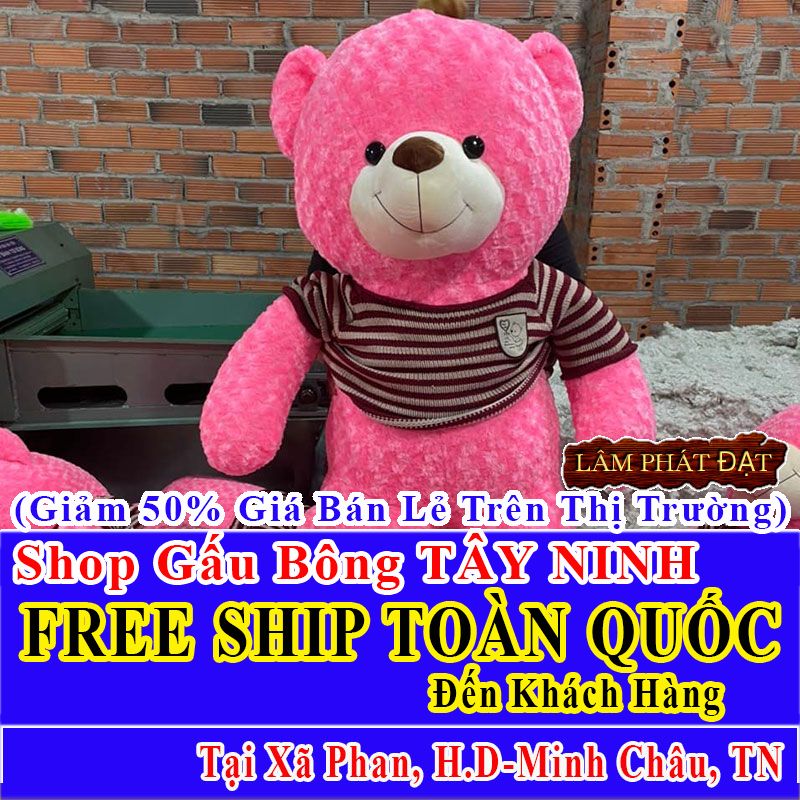 Shop Gấu Bông Giảm Giá 50% FREESHIP Giao Trong Ngày Khu Xã Phan