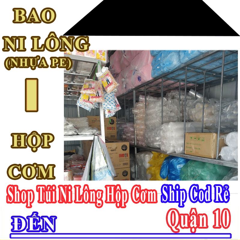 Shop Túi Ni Lông Hộp Cơm Giá Rẻ Nhận Ship Cod Đến Quận 10