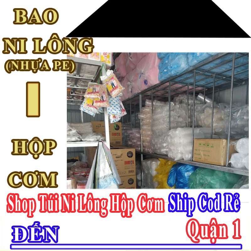 Shop Túi Ni Lông Hộp Cơm Giá Rẻ Nhận Ship Cod Đến Quận 1