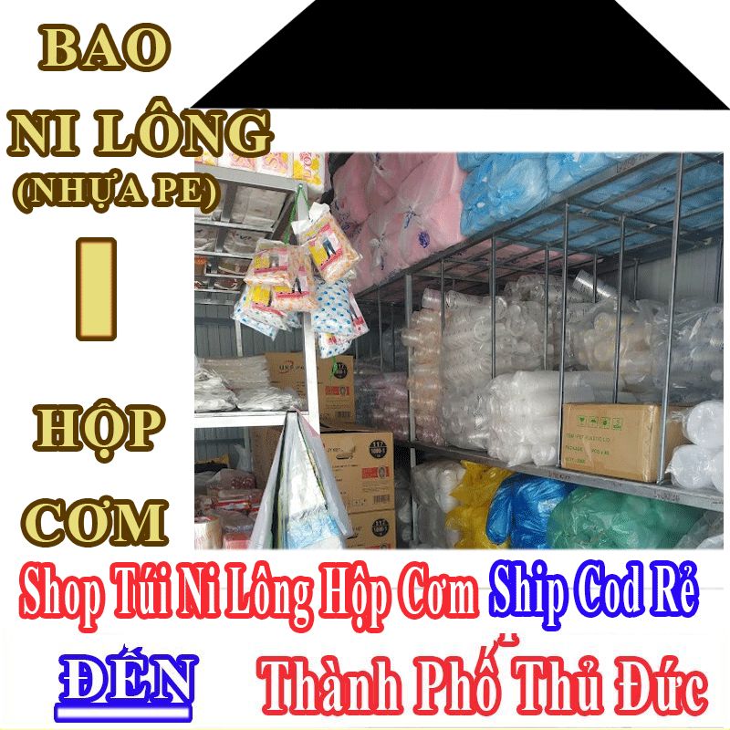 Shop Túi Ni Lông Hộp Cơm Giá Rẻ Nhận Ship Cod Đến Thành Phố Thủ Đức