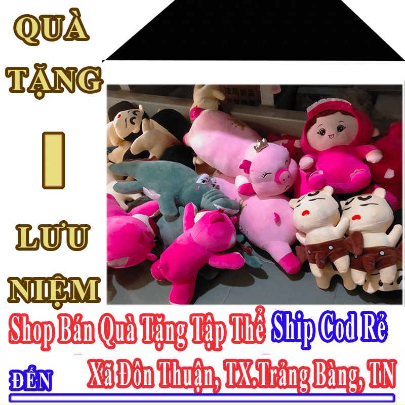 Shop Quà Tặng Ý Nghĩa Cho Tập Thể Lớp 12 Xã Đôn Thuận