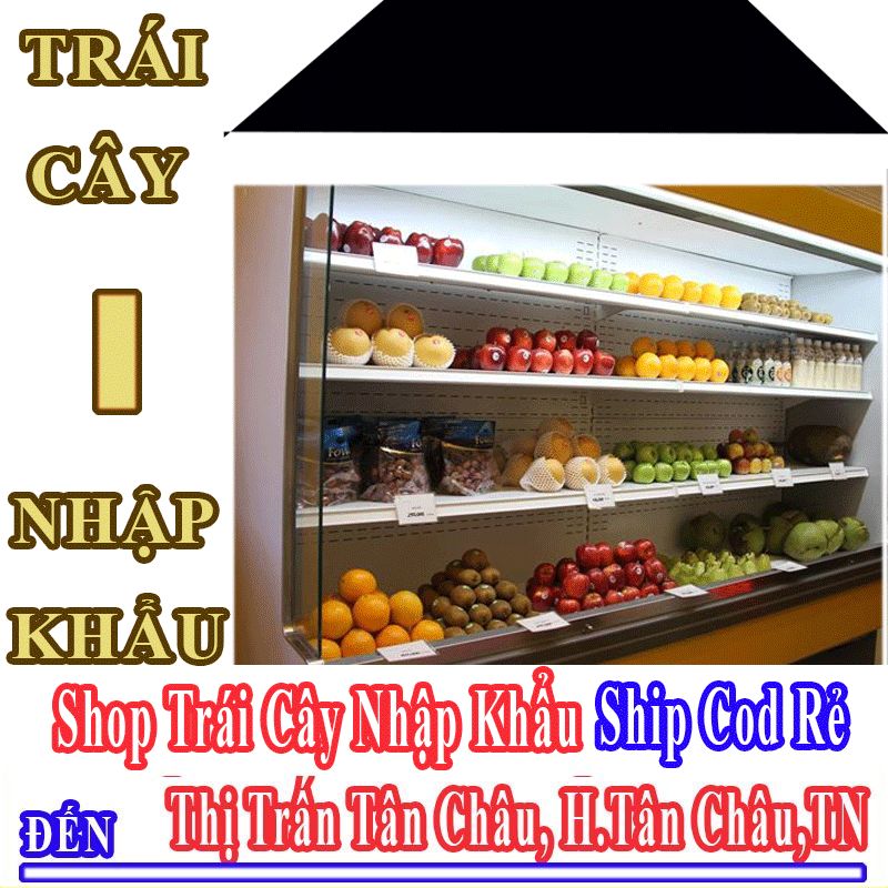 Shop Trái Cây Nhập Khẩu Giá Rẻ Nhận Ship Cod Đến Thị Trấn Tân Châu