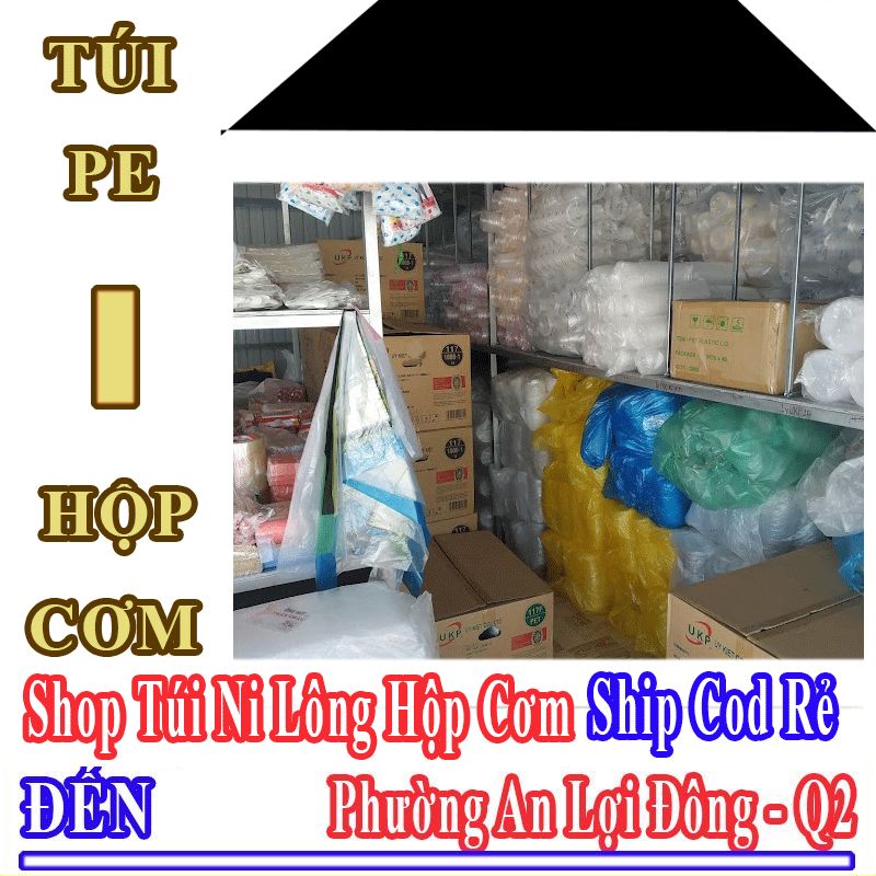 Shop Túi Ni Lông Hộp Cơm Giá Rẻ Nhận Ship Cod Đến Phường An Lợi Đông