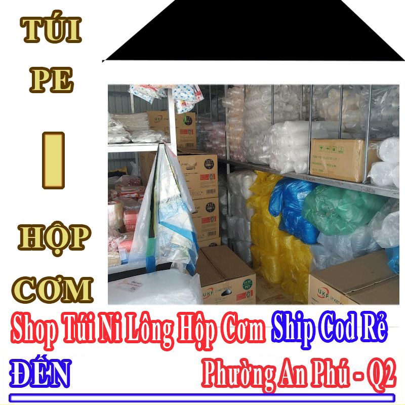 Shop Túi Ni Lông Hộp Cơm Giá Rẻ Nhận Ship Cod Đến Phường An Phú