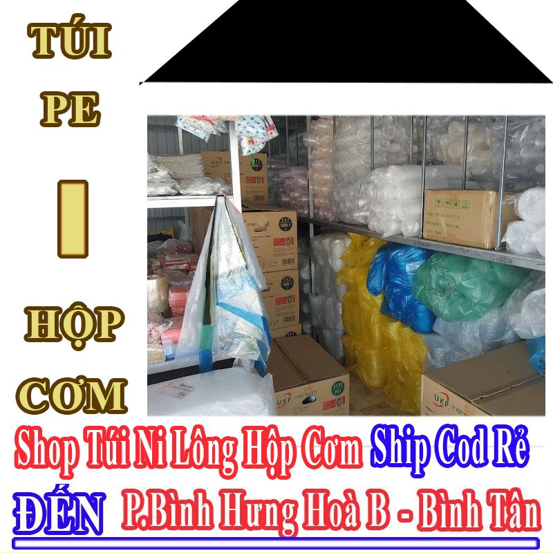 Shop Túi Ni Lông Hộp Cơm Giá Rẻ Nhận Ship Cod Đến Phường Bình Hưng Hòa B