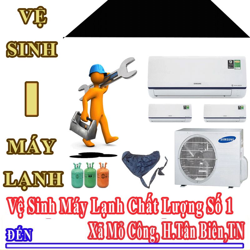 Dịch Vụ Vệ Sinh Máy Lạnh Điều Hòa Uy Tín Chất Lượng Tại Xã Mỏ Công