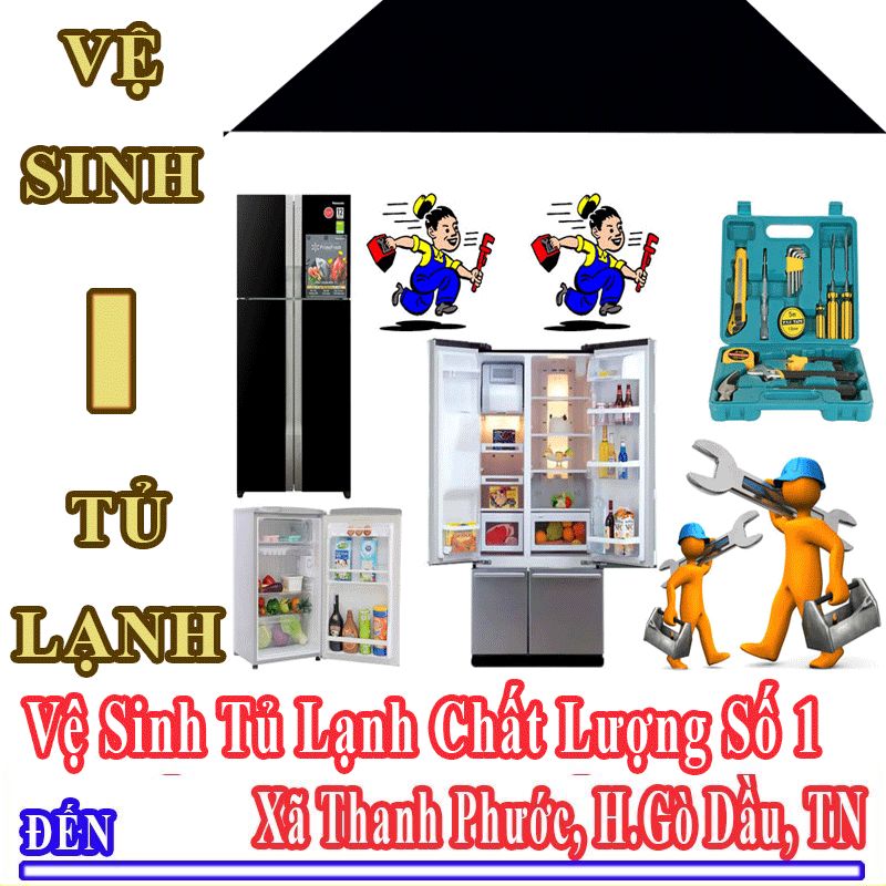 Dịch Vụ Vệ Sinh Tủ Lạnh Uy Tín Chất Lượng Tại Xã Thanh Phước