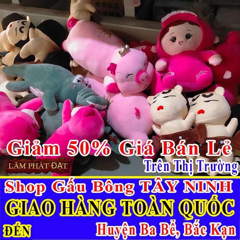 Shop Gấu Bông Bán Lẻ Giảm 50% FREESHIP Toàn Quốc Đến Huyện Ba Bể
