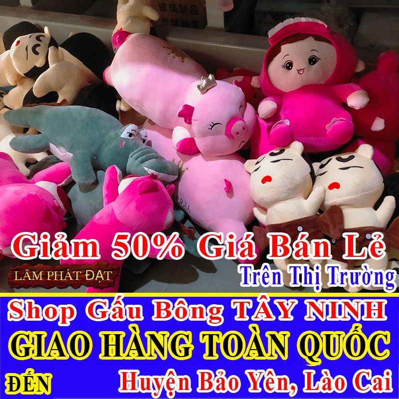 Shop Gấu Bông Bán Lẻ Giảm 50% FREESHIP Toàn Quốc Đến Huyện Bảo Yên