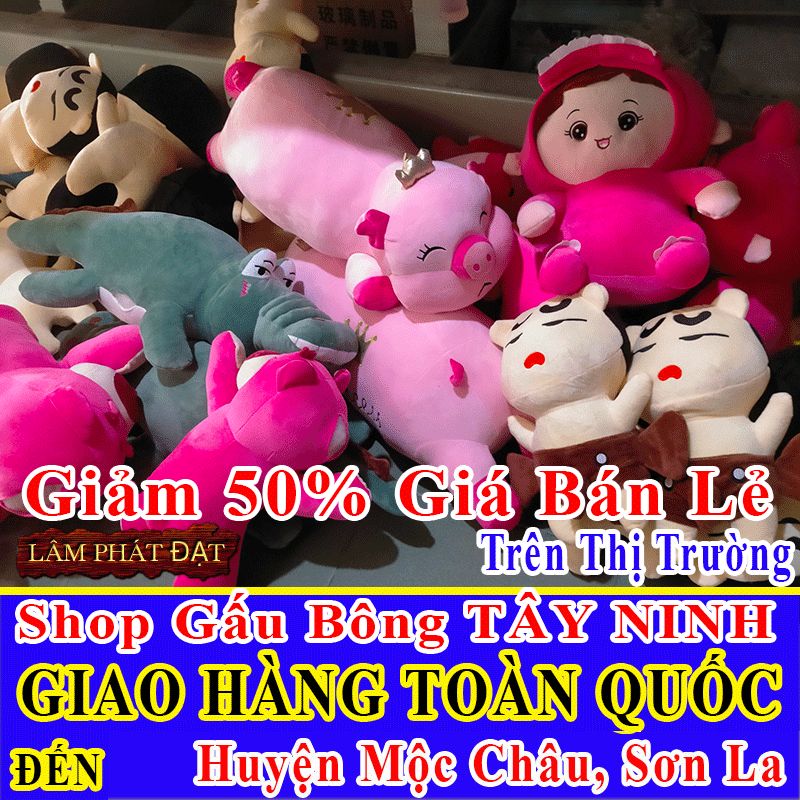 Shop Gấu Bông Bán Lẻ Giảm 50% FREESHIP Toàn Quốc Đến Huyện Mộc Châu