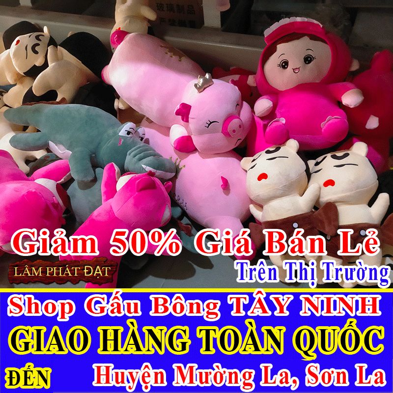Shop Gấu Bông Bán Lẻ Giảm 50% FREESHIP Toàn Quốc Đến Huyện Mường La