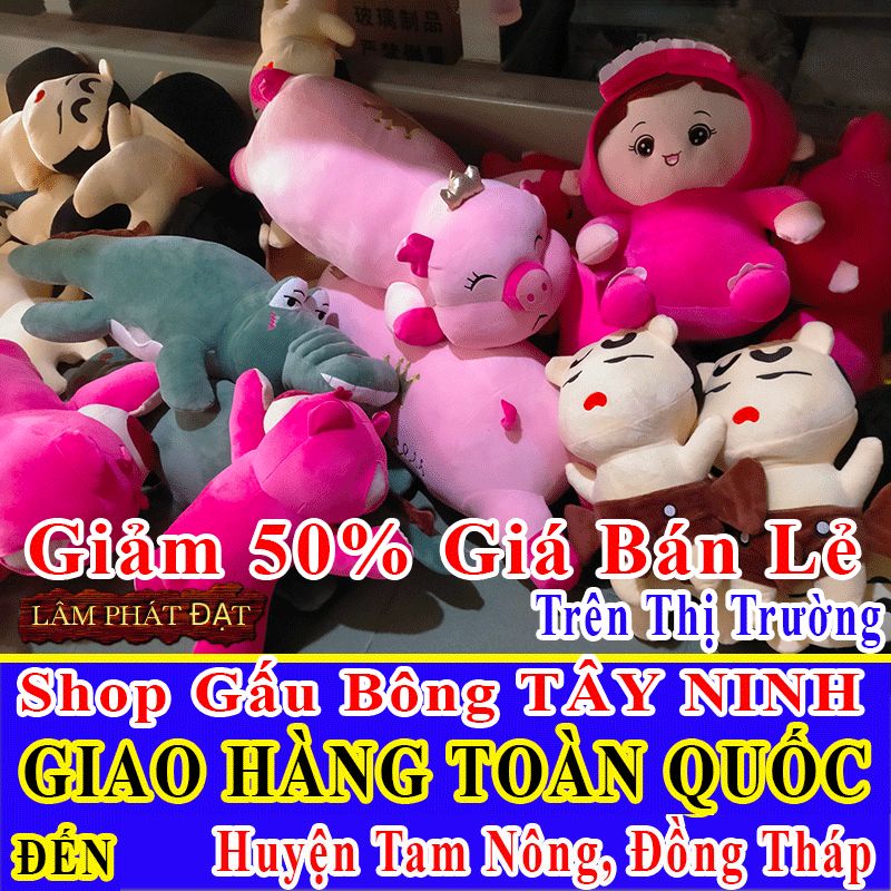 Shop Gấu Bông Bán Lẻ Giảm 50% FREESHIP Toàn Quốc Đến Huyện Tam Nông