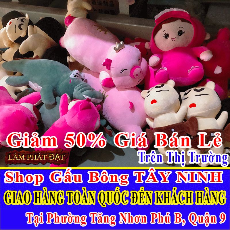 Shop Gấu Bông Bán Lẻ Giảm 50% FREESHIP Toàn Quốc Đến Phường Tăng Nhơn Phú B