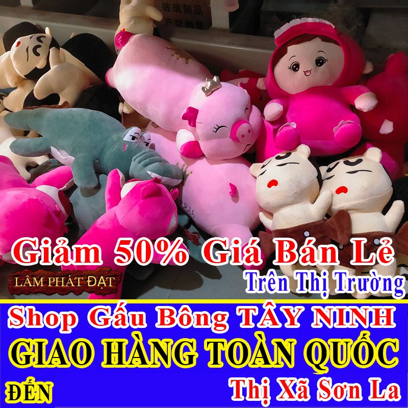 Shop Gấu Bông Bán Lẻ Giảm 50% FREESHIP Toàn Quốc Đến Thị Xã Sơn La