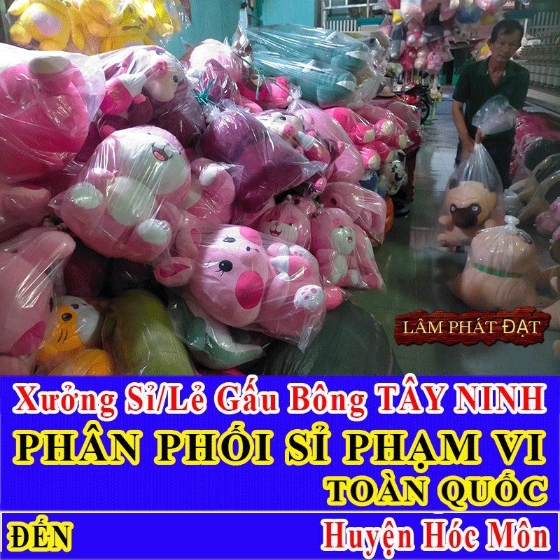 Xưởng Gấu Bông Huyện Hóc Môn FREE SHIP Khách Lẻ