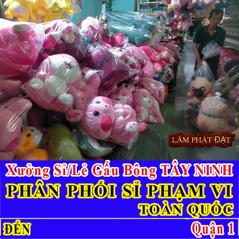 Xưởng Gấu Bông Quận 1 FREE SHIP Khách Lẻ