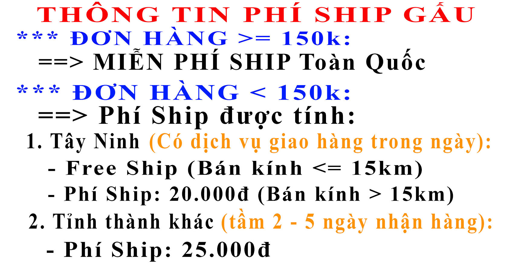 Banner Phí Ship Hàng Toàn Quốc