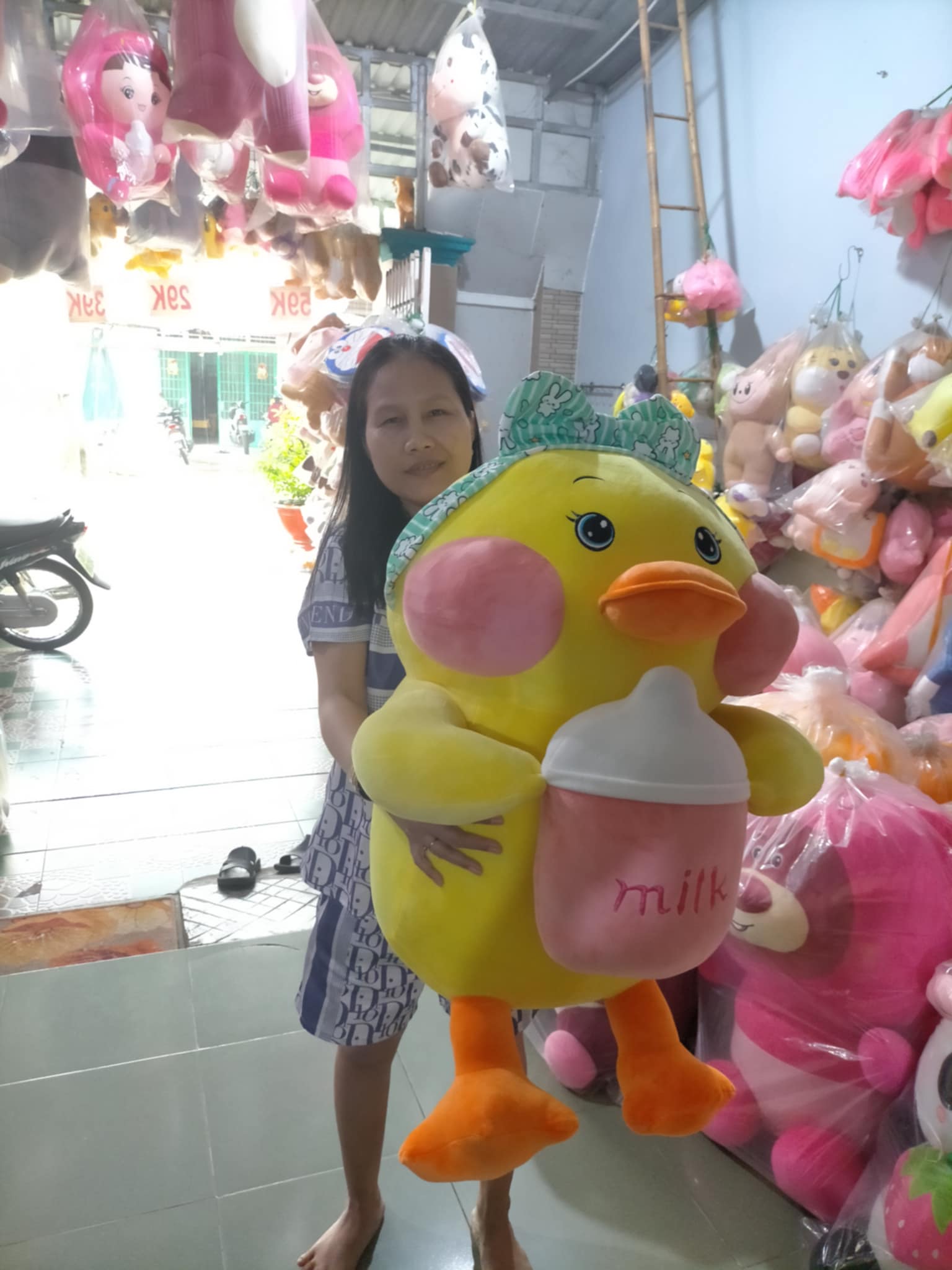 Vịt Bình Sữa 80cm